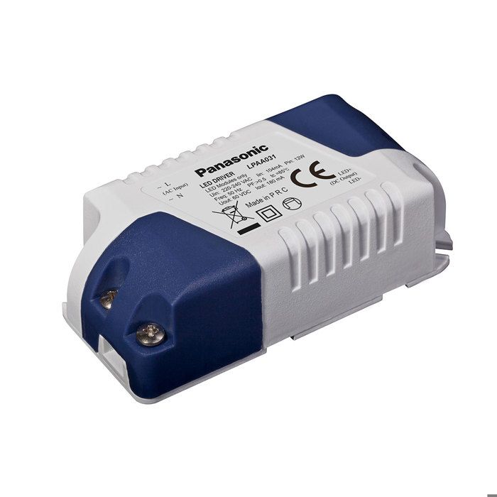 Dalle LED - PANASONIC - Ronde 12W - 3000K - Diamètre 170mm - Économie d'énergie