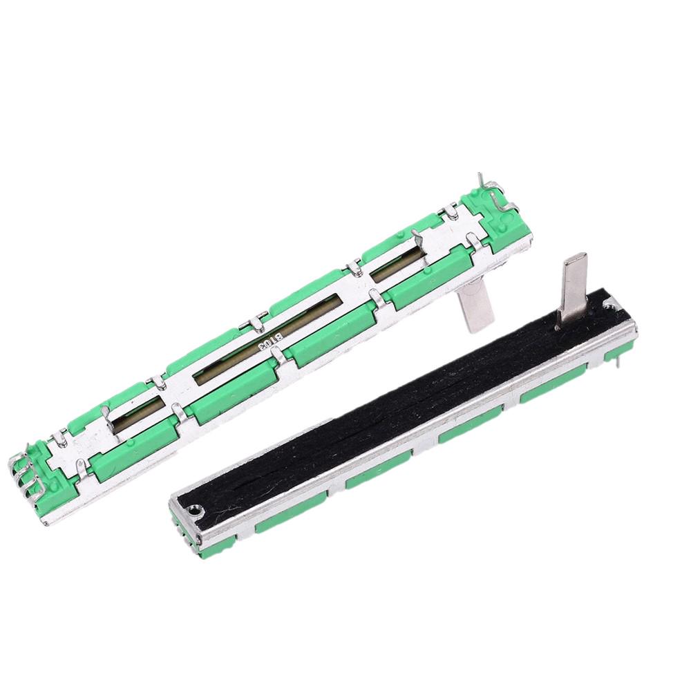 75mm Potentiometer Resistor B103 10K Ohm Двойной линейный слайд Потетиометр Двойной прямой раздвижной Ротари углеродной пленки B103 – купить по низким ценам в интернет-магазине Joom