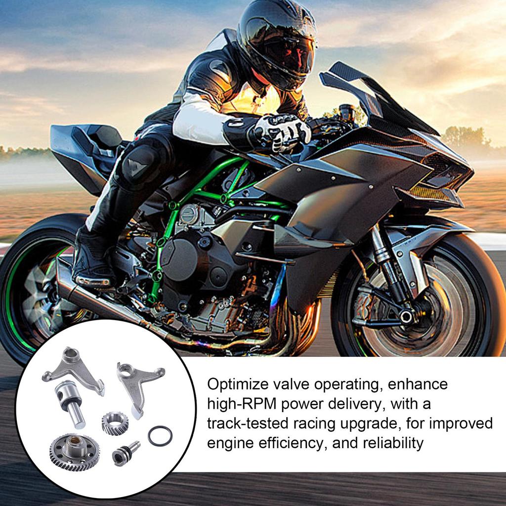 Cam And Racing Silent Rocker Arm Kit 6 Pieces Camshaft Rocker Arm Kit Automotive Replacement Supplies For Modification Rider