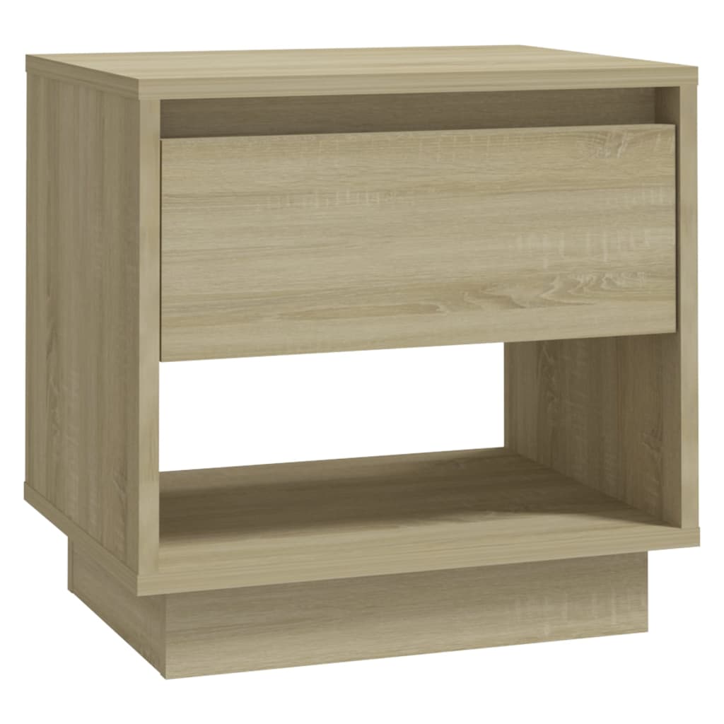 Nightstand Sonoma Oak 45 x 34 x 44 cm Engineered Wood