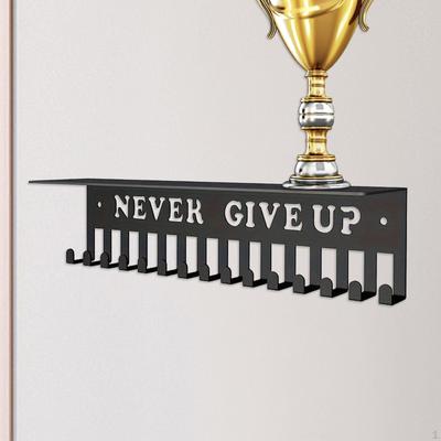 Medal Hanger Gymnastics Storage Rack Sturdy Wall Mounted Metal Trophy Shelf Holder for