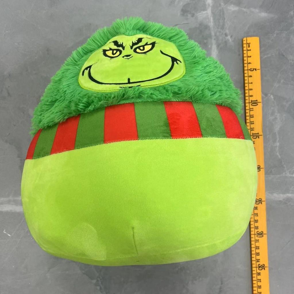 Christmas Grinch Plush Toy Pillow Funny And Adorable Stuffed Animal
