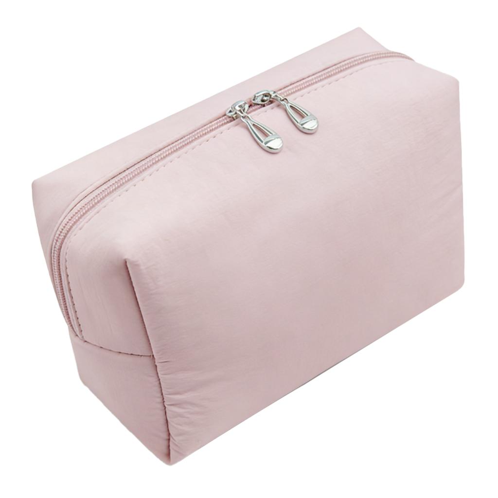 Portable Makeup Bag Nylon Small Cosmetic Organizer Case Travel Toiletry Bag for Women Girl Business Trip