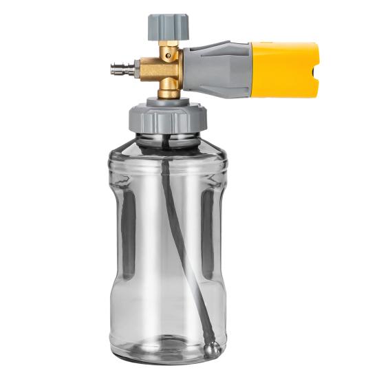 

Пенная пушка большой емкости, 1 л, регулируемый диапазон пены, 1/4, быстросъемная пенная пушка, аксессуары для мойки высокого давления