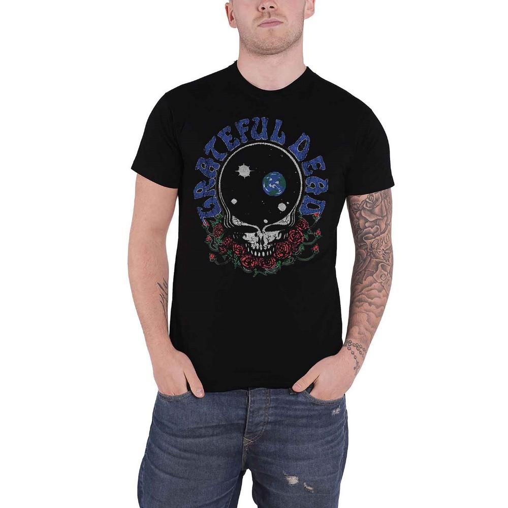 Tričko Grateful Dead Unisex pro dospělé Space Your Face & Logo