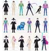 12pcs/Set Kpop Demon Hunters Action Figure Toy Derpys Tiger Rumi Mira Zoey Sussy Figurine Doll for Fans Gift