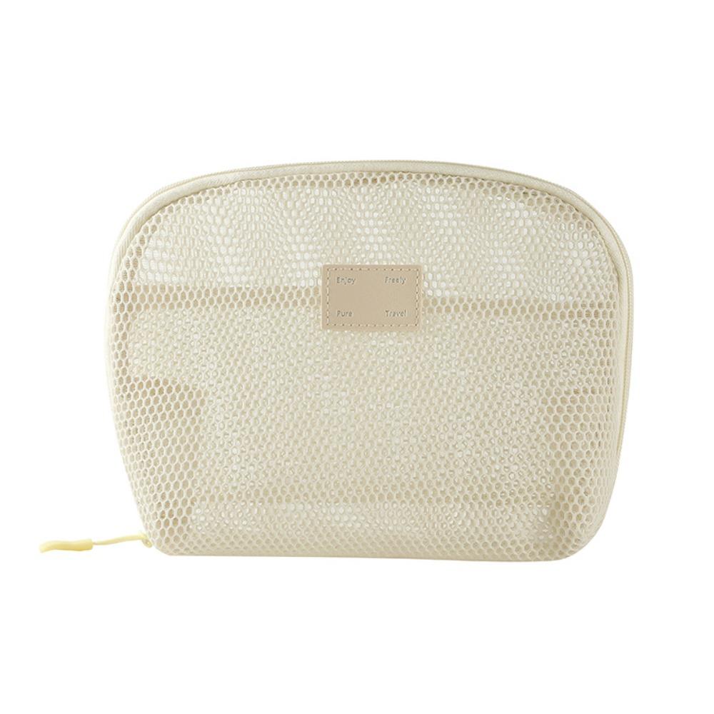 Nylon Cosmetic Bag Hand-held Storage Pouch Casual Toiletry Wash Bags  Women