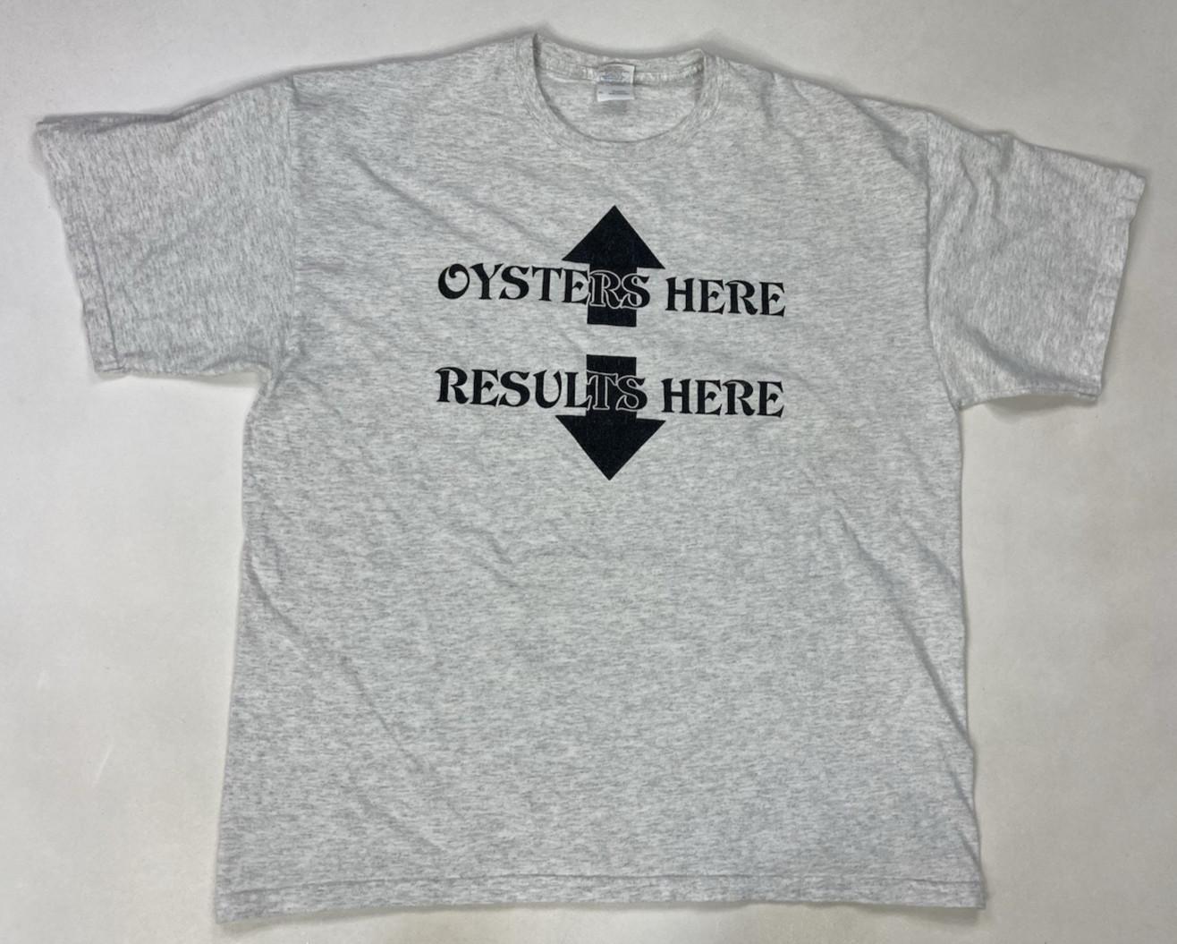 Barnacle Bill s Tallahassee Florida Oysters Graphic T-shirt Men XL Gray XXXXL