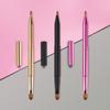 Colorful Double-Ended Retractable Makeup Brush with Lid - Lipstick & Concealer Brush