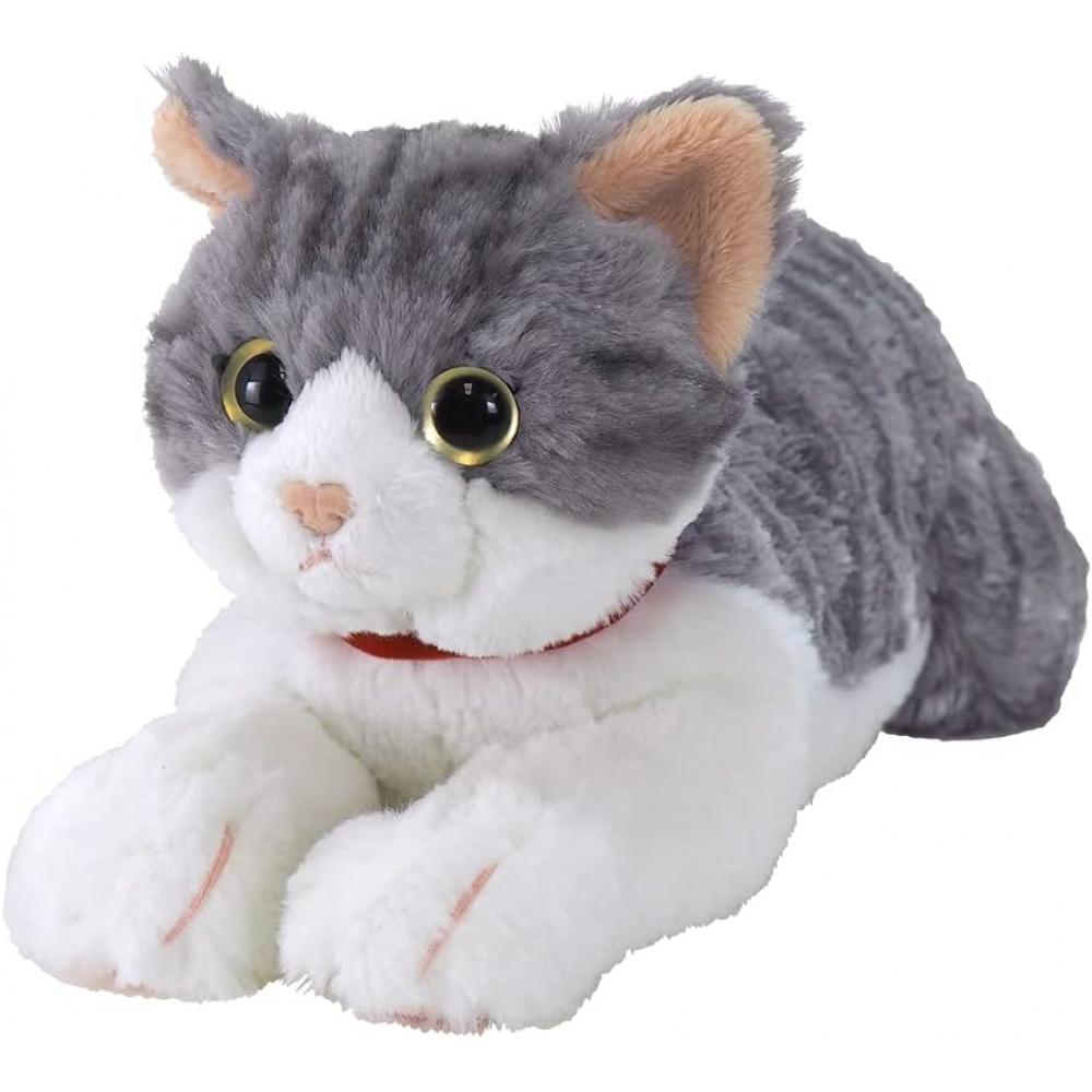 Sun Lemon Knee Cat SabaShiro S 13 X 36 X 15 Cm PluSh Animal Cute Cat Cat P 7812 Cat Mackerel S