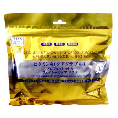 Japan Grand Champagne Professionell Ansiktsvård Mask Vitamin 4 30 Stycken Ansiktsmask (Fyrfaldig)