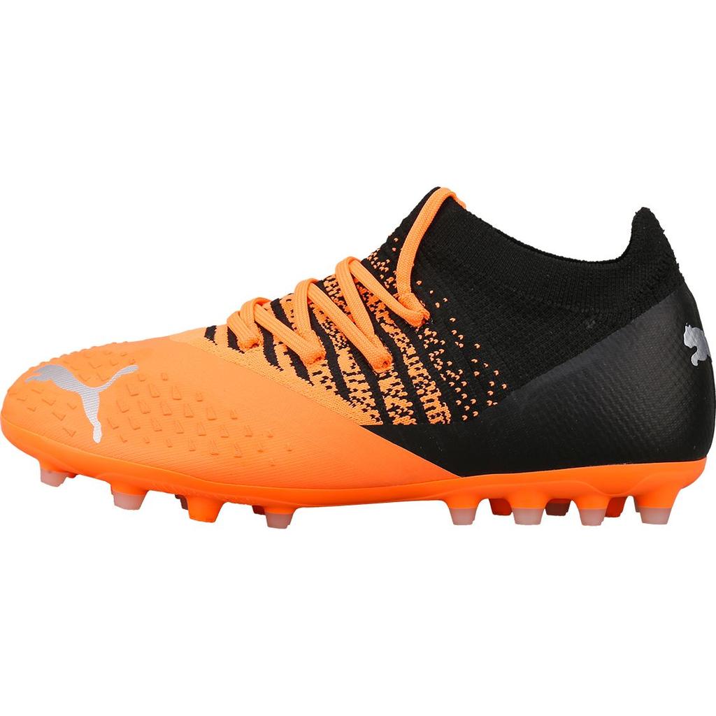 Puma Future Z 3.3 Jr Mid MG Krátké kolíky Nízké dětské kopačky Černá Oranžová Dětské kopačky 106774-01