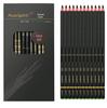 Charcoal Sketching Pencils Set: Soft/Medium/Hard (2B, 4B, 6B, 8B, 10B, 12B, 14B) for Students & Artists