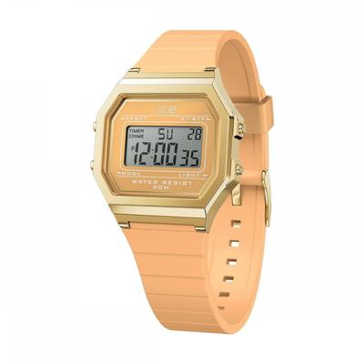 Authorized Distributor [Ice Watch] Ice Watch Digital Ladies 022057 Ice Digit Peach Skin Small