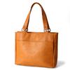 [REOTTI] Tote Bag, A4 Compatible, Two-Tier Pocket, Solid Color, Simple