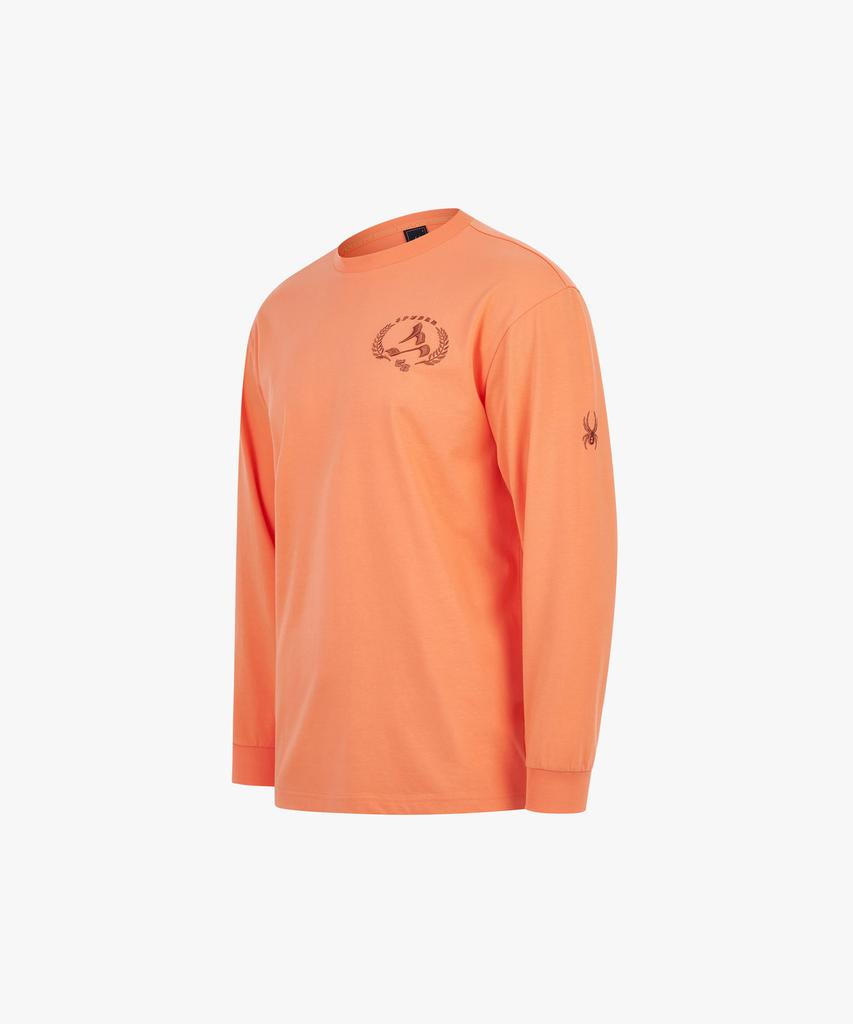 SPYDER Men'S Rocky Embroidered Long Sleeve T-Shirt Spjfcnrl301Morg