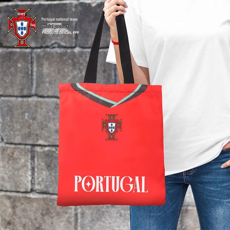 Portugal National Team CR7 Emblem Tote Bag