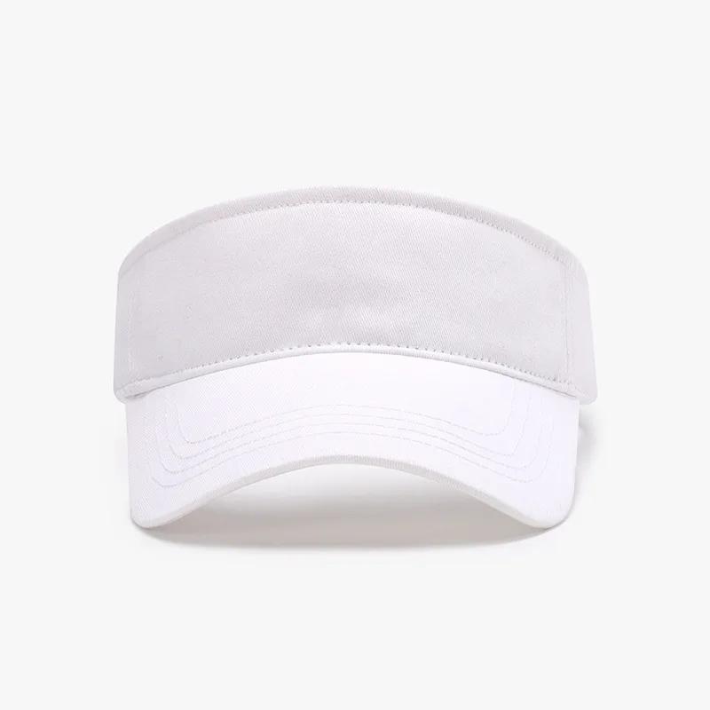 New Cotton Sports and Leisure Men, Women and Children Can Empty Top Hat, Hat, Tennis Hat, Sun Protection Outdoor Running Hat