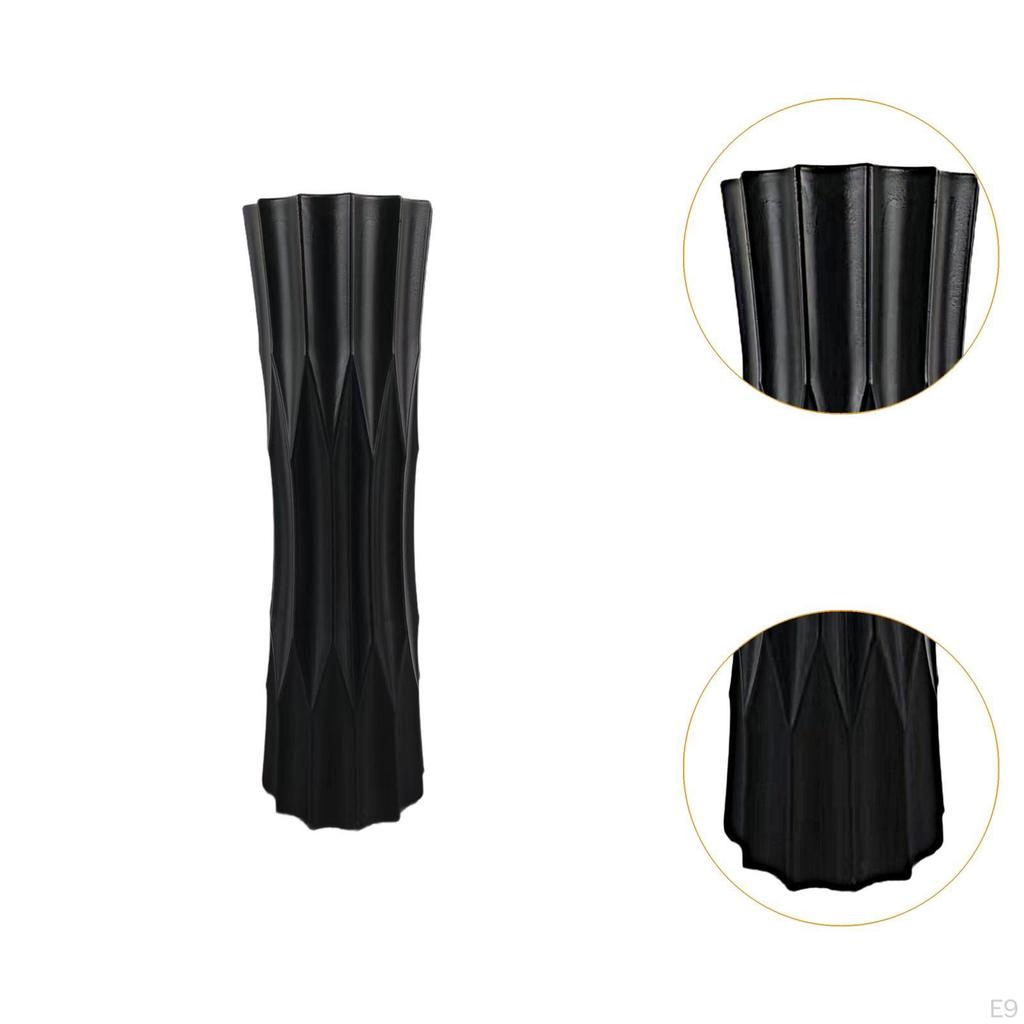 Flower Vase Floral Arrangements Decorative Unbreakable Container for Entryway Wedding