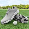 Big Size 39-49 Golf Sneakers for Men Camouflage Fashion Golfer Footwear Non Slip Golf Training Shoes Comfortable Outdoor Sneaker