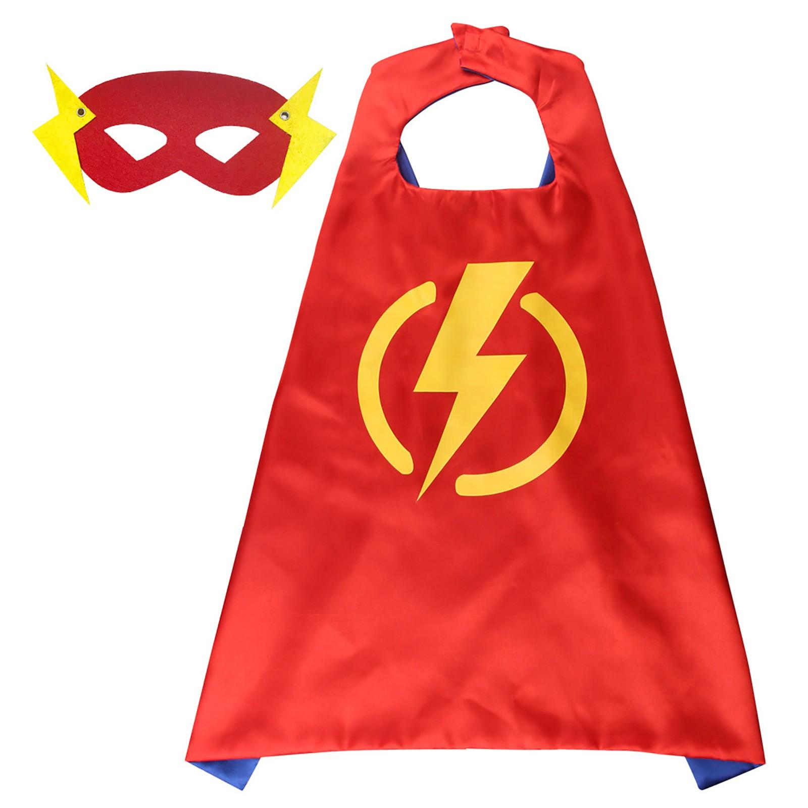 

Представление «Детские герои мультфильмов» в плаще One Size красный