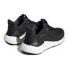 Adidas Alphaboost Fashion Comfortable PU Fabric Durable Breathable Low-Top Casual Running Shoes Unisex Sneakers Black IF3407