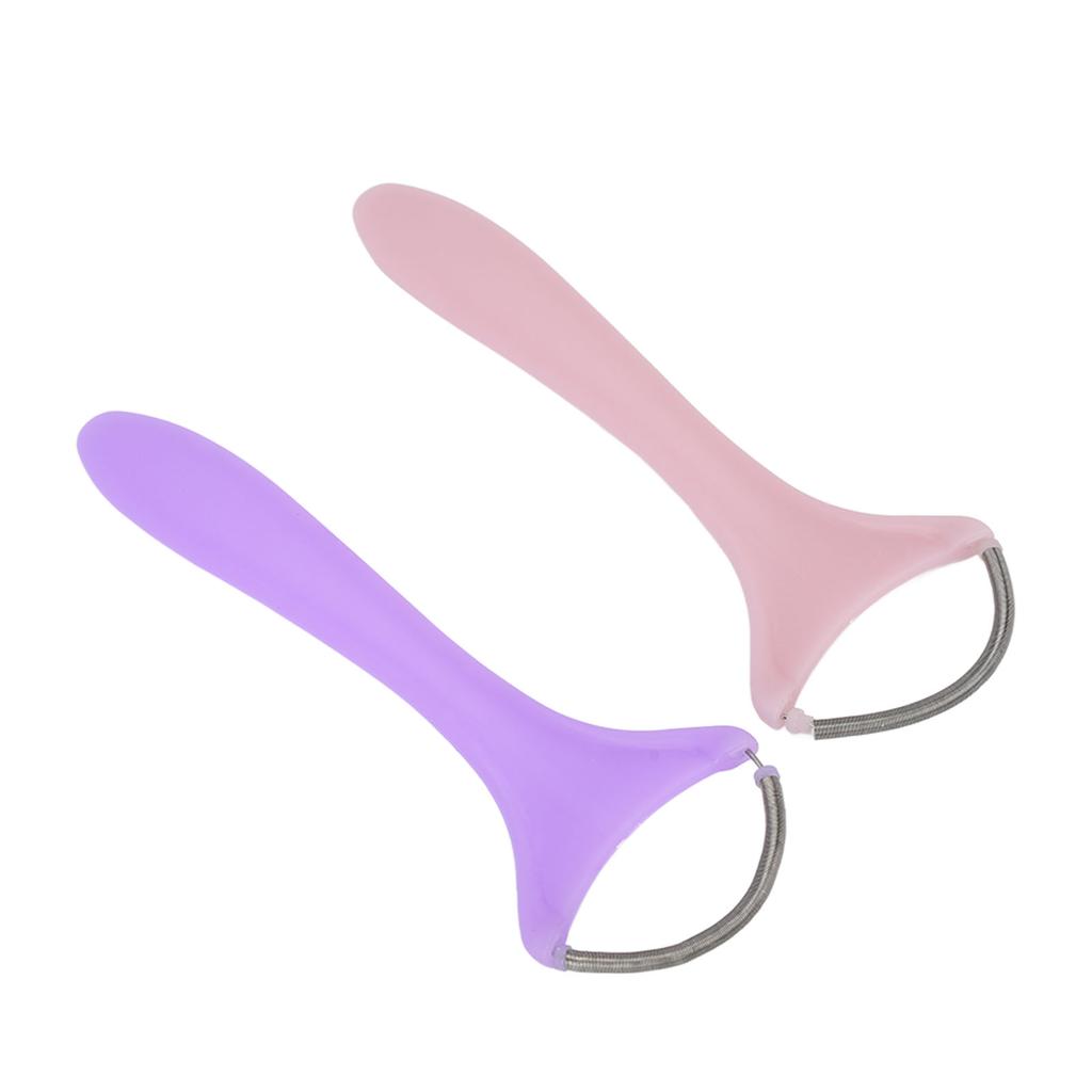 2 piezas de depilación facial con resorte para mujer, depiladora facial portátil con rosca para labio superior, mentón y mejillas