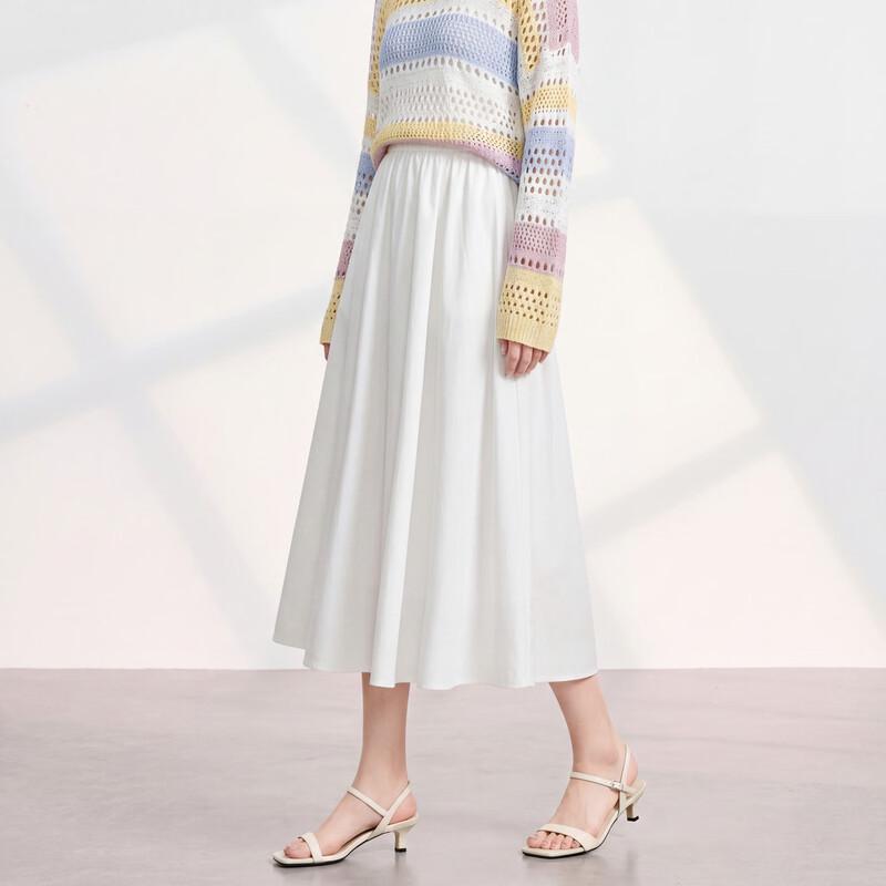 FivePlus Summer Flowy A-Line Midi Skirt