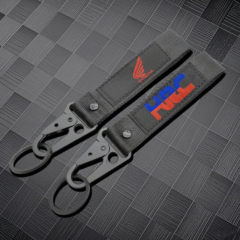 Motorcycle Keychain Label Racing Emblem Keyring For Honda Repsol HRC CBR 125R 600 F4i 650F/R 1100XX 1000F CBR 600 954 1000 RR
