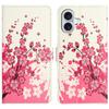 For iPhone 16 Plus Wallet Case Pattern Print PU Leather Flip Phone Cover