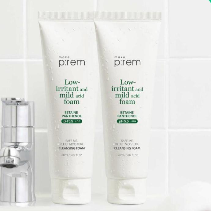 Make P:REM Safe Me.Relief Moisture Cleansing Foam 150ml/170ml