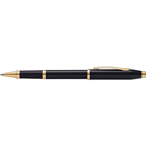 Cross Century II Black Lacquer 23CT Pen (Rollerball)
