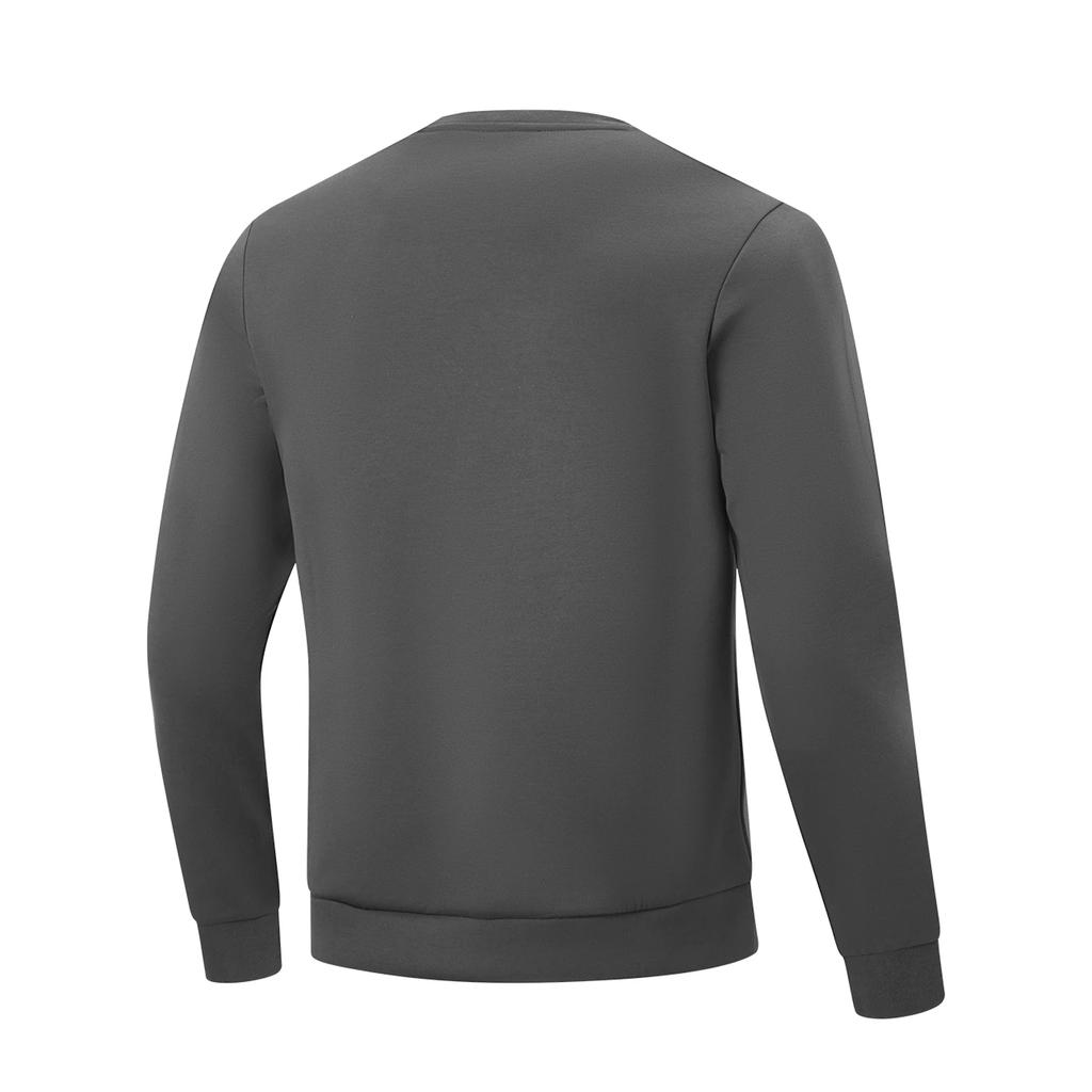 Li Ning Versatile Letter Round Neck Casual Sweatshirt Men tops AWDW261-4