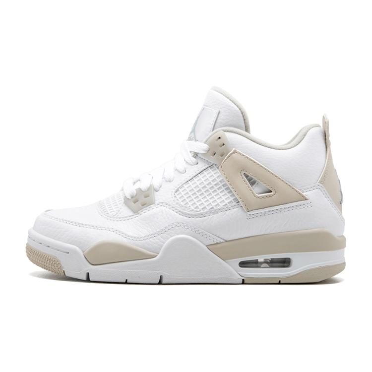 (GS) Air Jordan 4 Retro Linen Kids 487724-118 EU 35.5