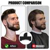 Hair Styling Template Color Enhancement Barber Card with Measurement Indicator Men Women Hairline Beard Lineup Guide Shaping Haircut Template