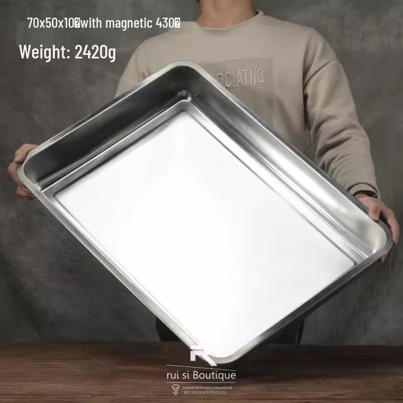 Commercial Stainless Steel Rectangular Deep Basin