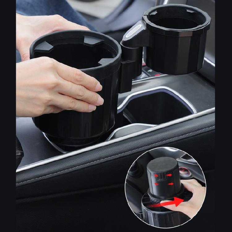 Water Bottle Extender Car Water Cup Holder Universal Vehicle Drink Holder Double Car Cup Holder Expander Expandable Base