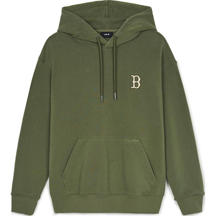 MLB Boston Red Sox Sweatshirt Unisex Khaki 3AHDN1044-43BGD XS