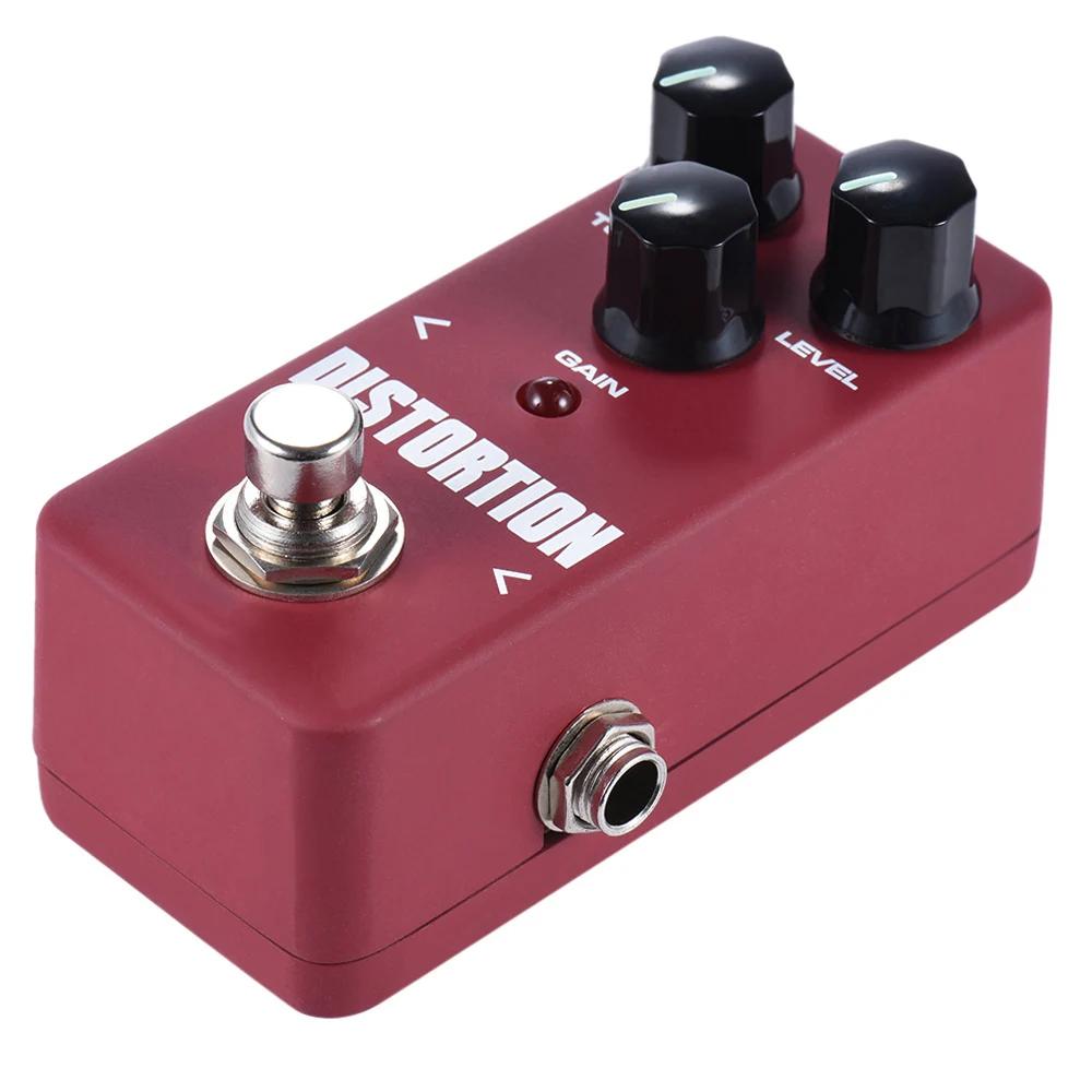 Kokko Distortion Electric Guitarra Effect Peda Two-stage Distortion Connection Effect True Bypass Pedal FCP-2 Guitar Accessory