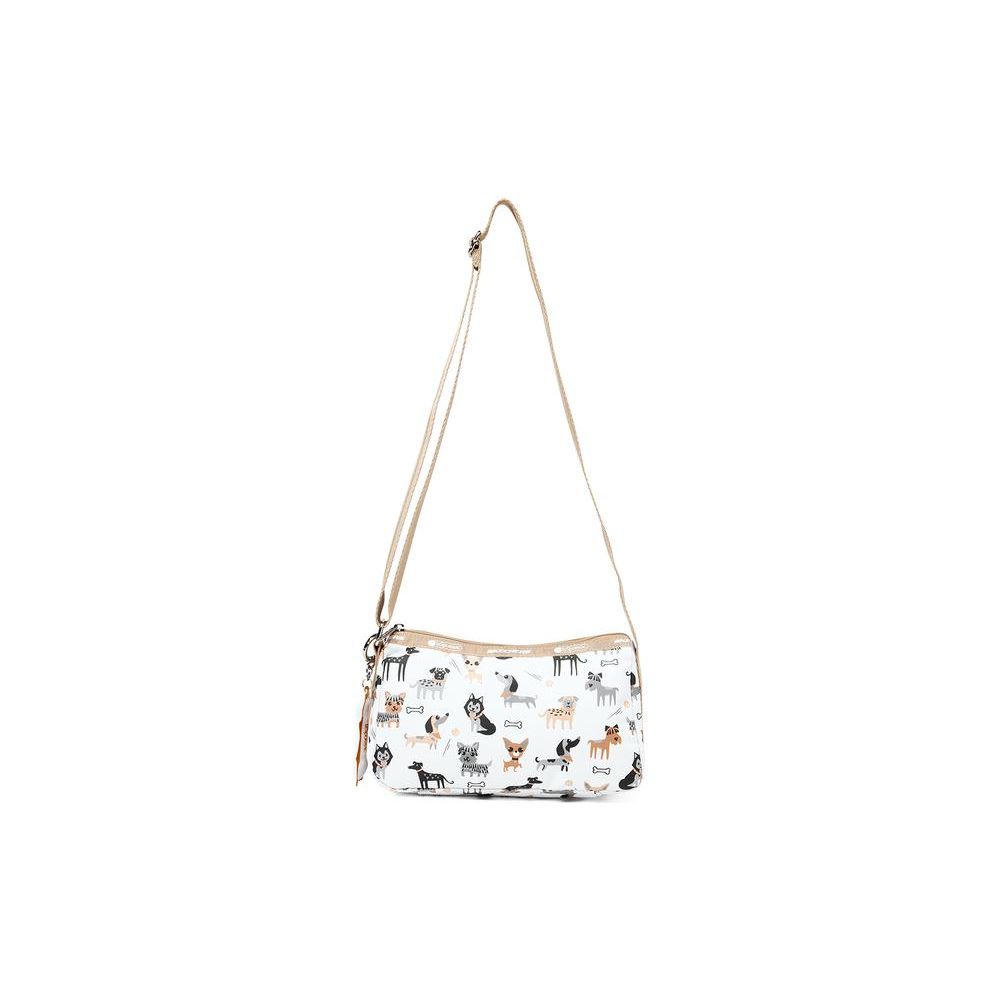 

Skechers X LeSportsac Collaboration Fashion Trend Cute Pet Print Fabric Shoulder Crossbody Bag Unisex bags Multi-color L323U130-03T6 Multicolor