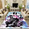 Tokio Hotel Rock Band Area Flannel Rug 3D Print Bill Tom Kaulitz Non Slip Soft Carpet Living Room Bedroom Home Decor Rock Gift