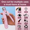 2 In 1 Electric Nail Clippers Stainless Steel Universal Nail Cutter Anti Splash Pet Claw Grooming Scissors for Cat/Dog