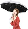 Mogou Folding Automatic Opening and UV Full Sun Suitable for Both Sunny and Rainy with Storage Day Gift Parasol, One-Touch Closing, Protection,