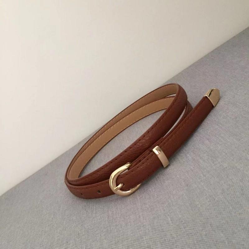 Chic Comfortable And Gold Threepiece Womens Outfit With A Slimming Belt For Effortless Style