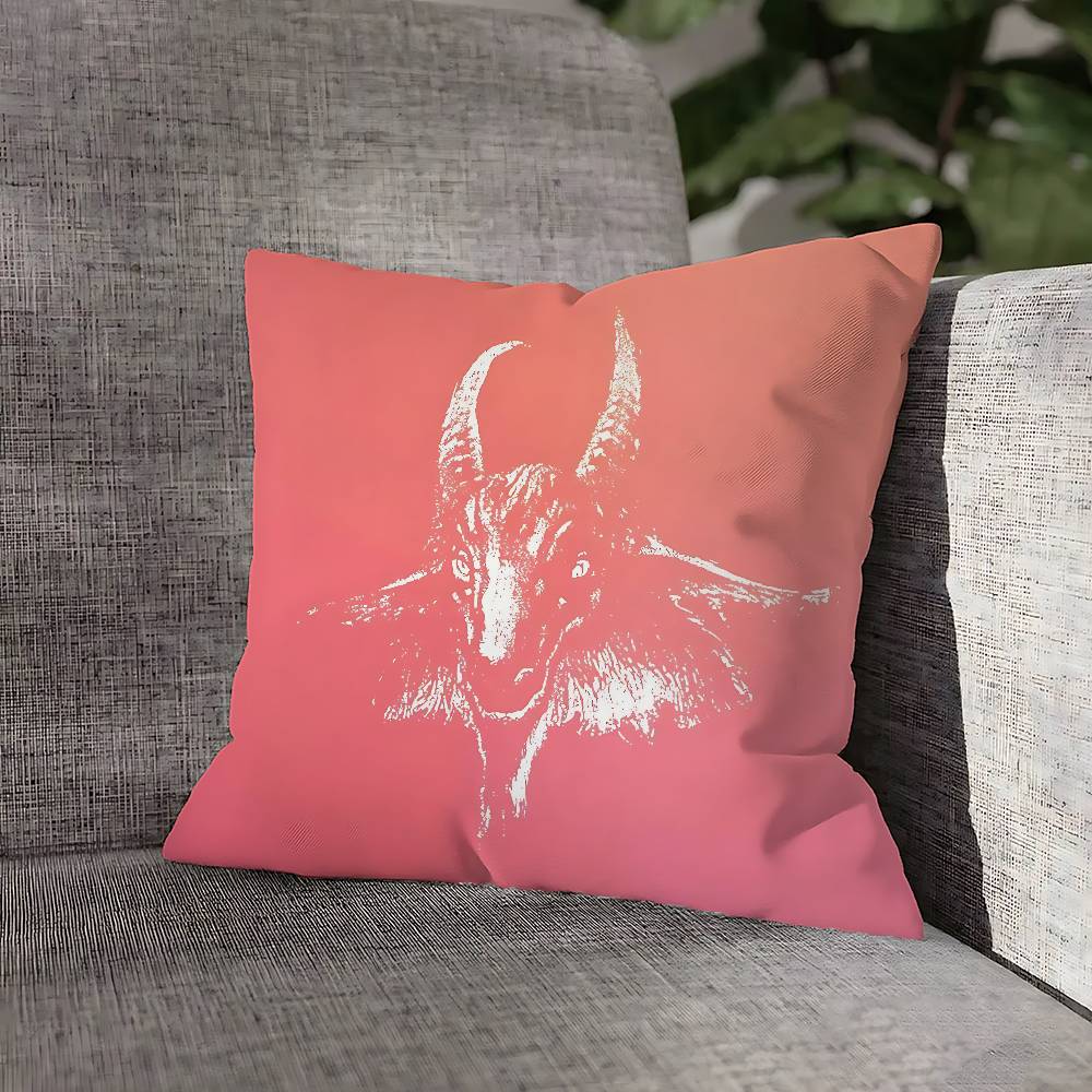 B-BathoryS Band Quorthon Throw Pillow Case For 45x45cm 40x40cm 55x55cm 50x50cm 30x30cm Square Car Pillowcase Shell