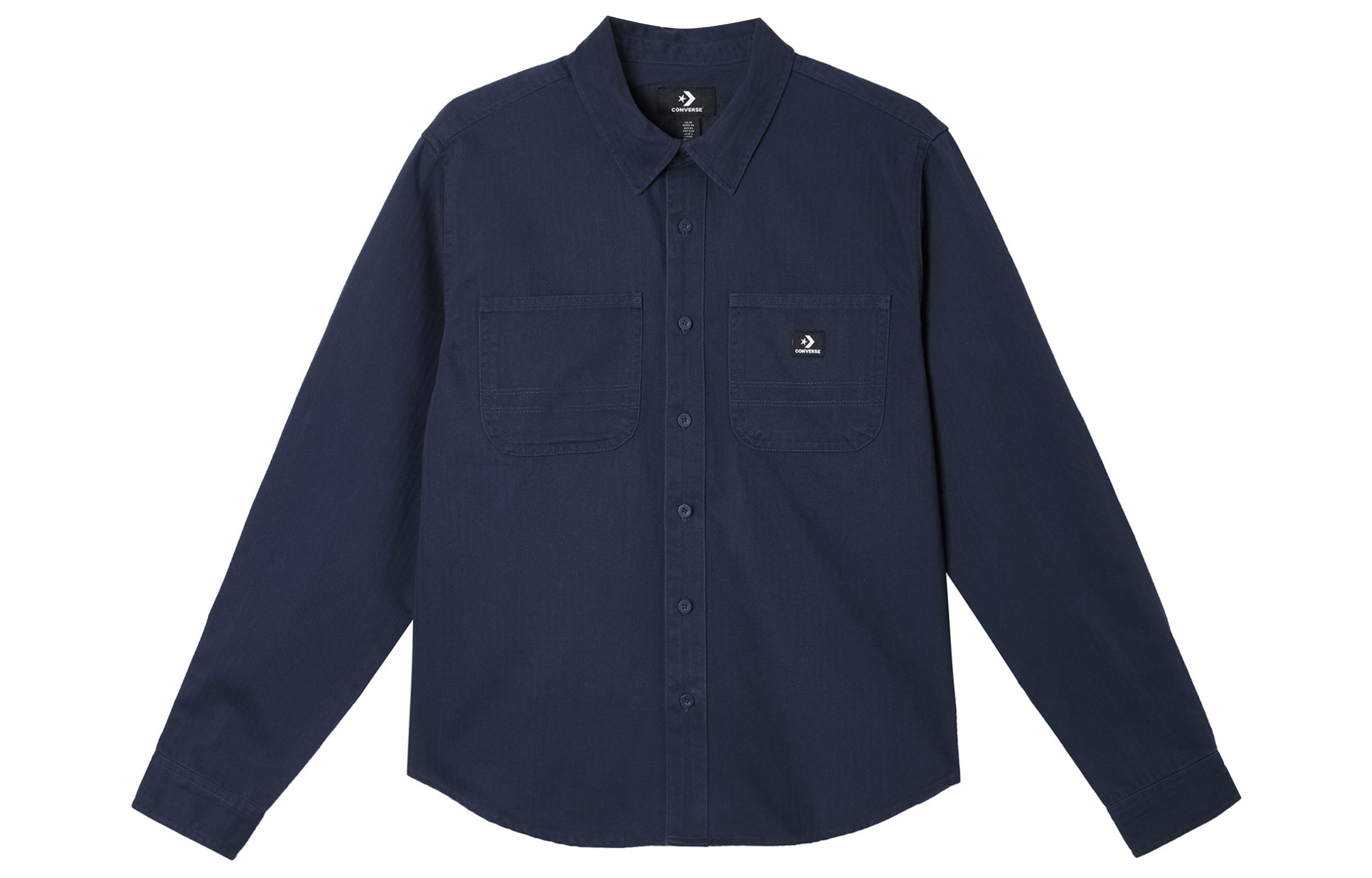 Converse Washed Woven Button Up Shirt 10026973-A01 S/165