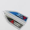 2Pcs Car Fender Side Blade Badge Car Body Protective Sticker for Mitsubishi Lancer 9 EX Outlander 3 ASX L200 Eclipse