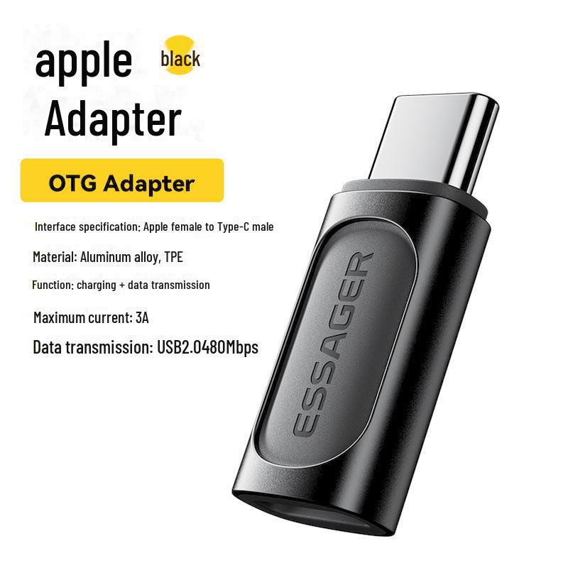ESSAGER Type-C to Lightning Charging Cable Adapter for iPhone