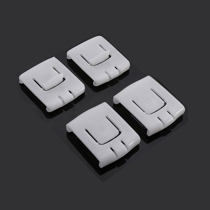 4PCS Seat Fastener Rail Runner Clips Sliders Guide For VW Golf MK1 MK2 MK3 Jetta MK1 MK2 Scirocco MK1 MK2