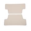 METYOUCAR Kick Guard Seat Back Mats for the New Toyota Sienna Lower Kick Guards for Driver and Passenger Faux Leather Protective Mats and Easy to